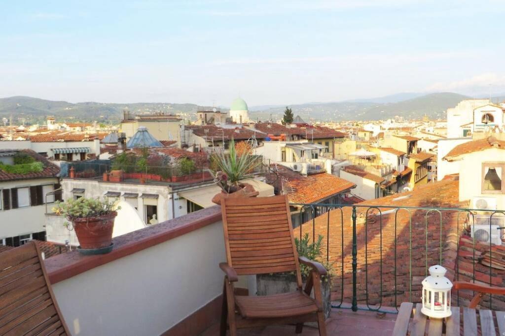 Oriuolo - Terrace With View Apartment Firenze Bagian luar foto